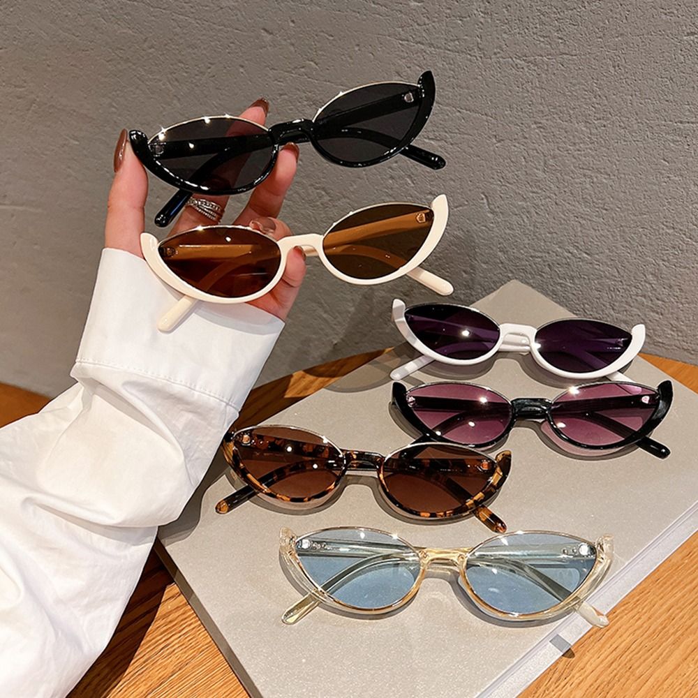 Sunglasses Cat Eye - Vintage Küçük Kadın Erkek Güneş Gözlüğü