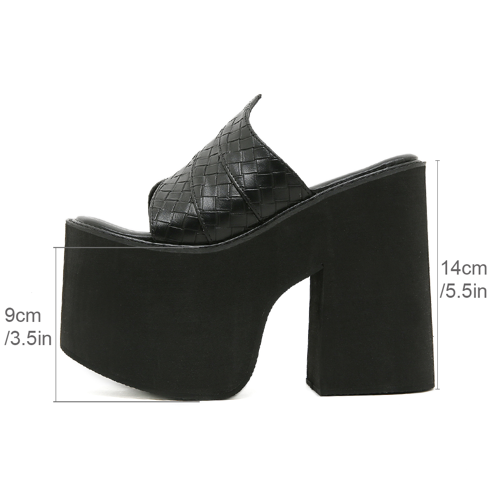 Gdgydh Siyah Platform Sandalet - Sandal Strappy Heeled incelemesi ve fiyatı