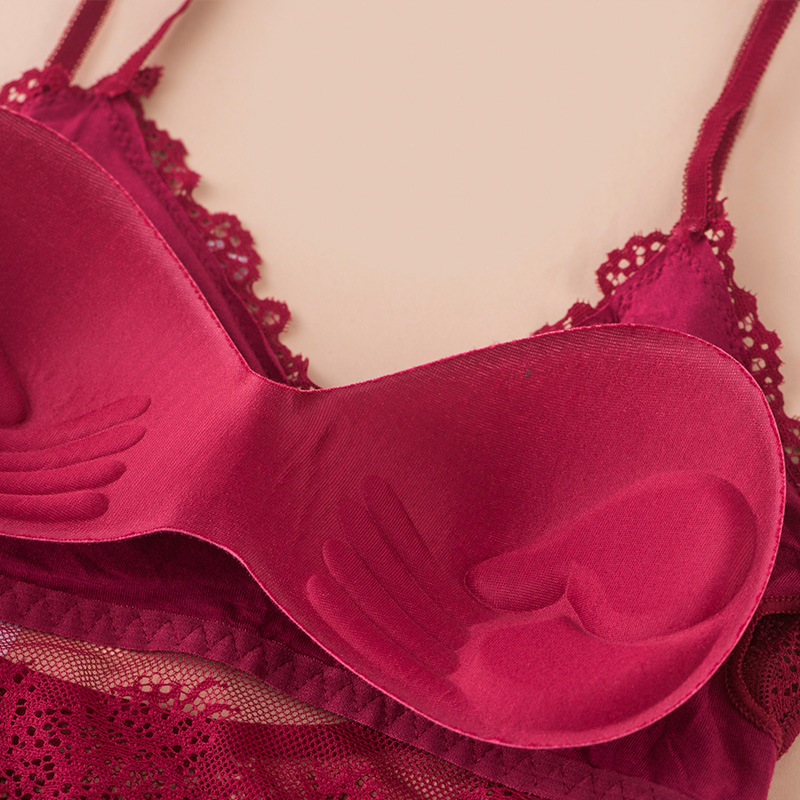 3D seksi iç çamaşırı dikişsiz  - Bralette Triangle Set incelemesi ve fiyatı