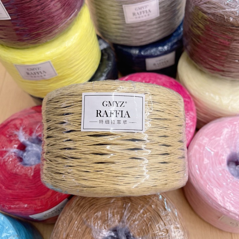 250 g/adet Ince Düz Rafya Ipli - Crochet Bag Raffia incelemesi ve fiyatı