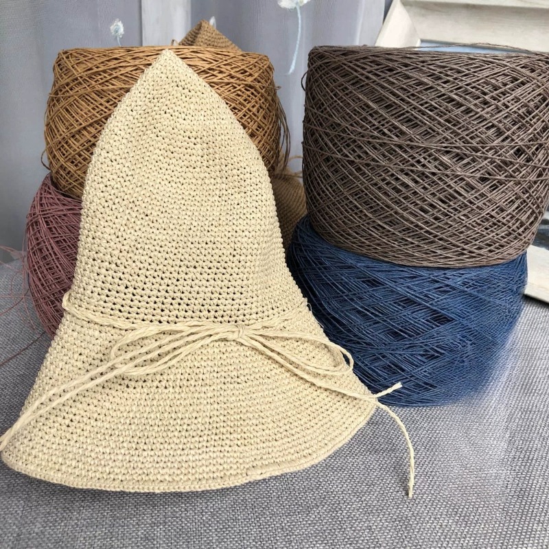250g Ekstra İnce Pamuklu Hasır - Crochet Bag Raffia incelemesi ve fiyatı